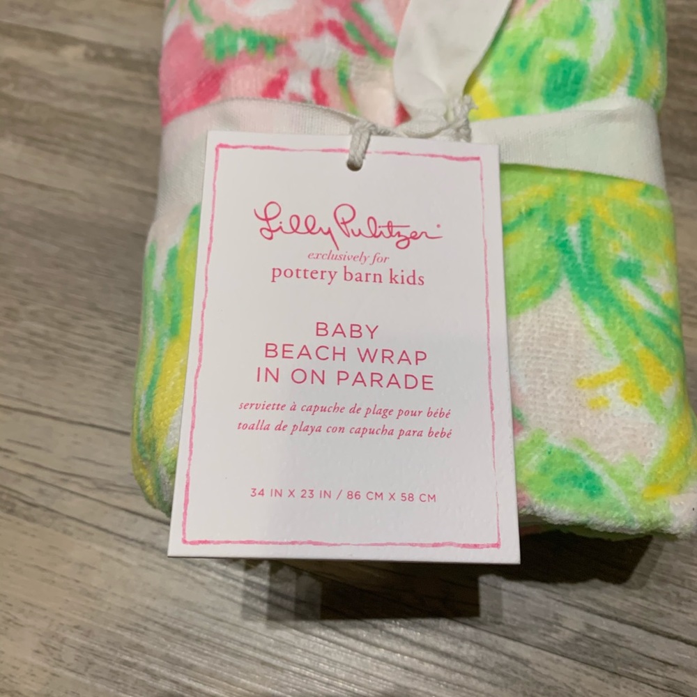 EUC Pottery Barn Kids Hooded Beach Towel - Picture 3 of 10